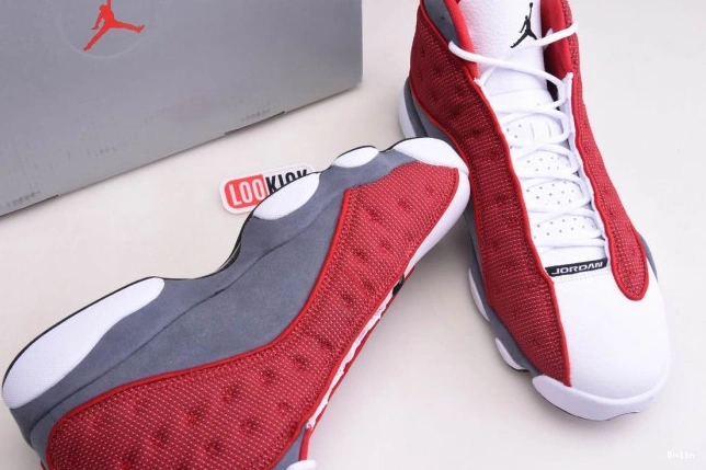 Bmlin Shoes Flint Red Gym Retro 13 Grey 414571-600 Air Jordan 0804